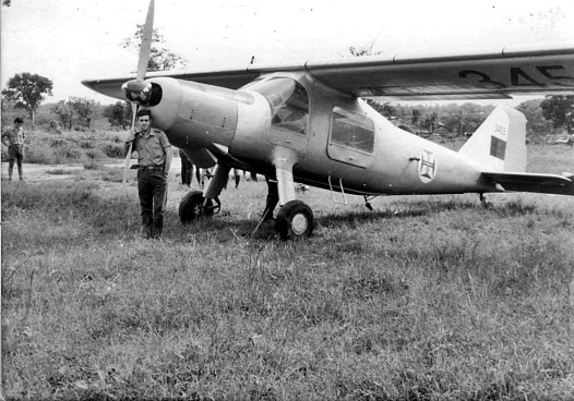 Gadamael, Agosto de 1969 Dornier 27 em "descanso"